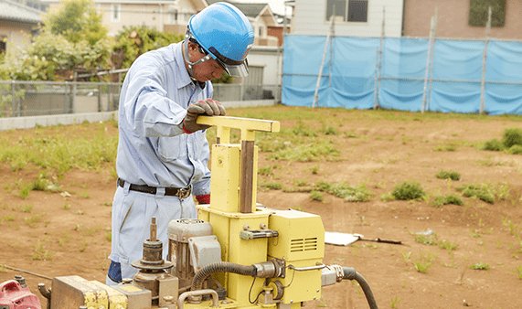 地盤調査に新規参入したい